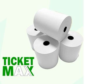 TicketMax rollo de papel térmico 80x70x67 (Caja de 50)